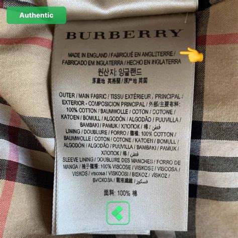 burberry's coat identification guide